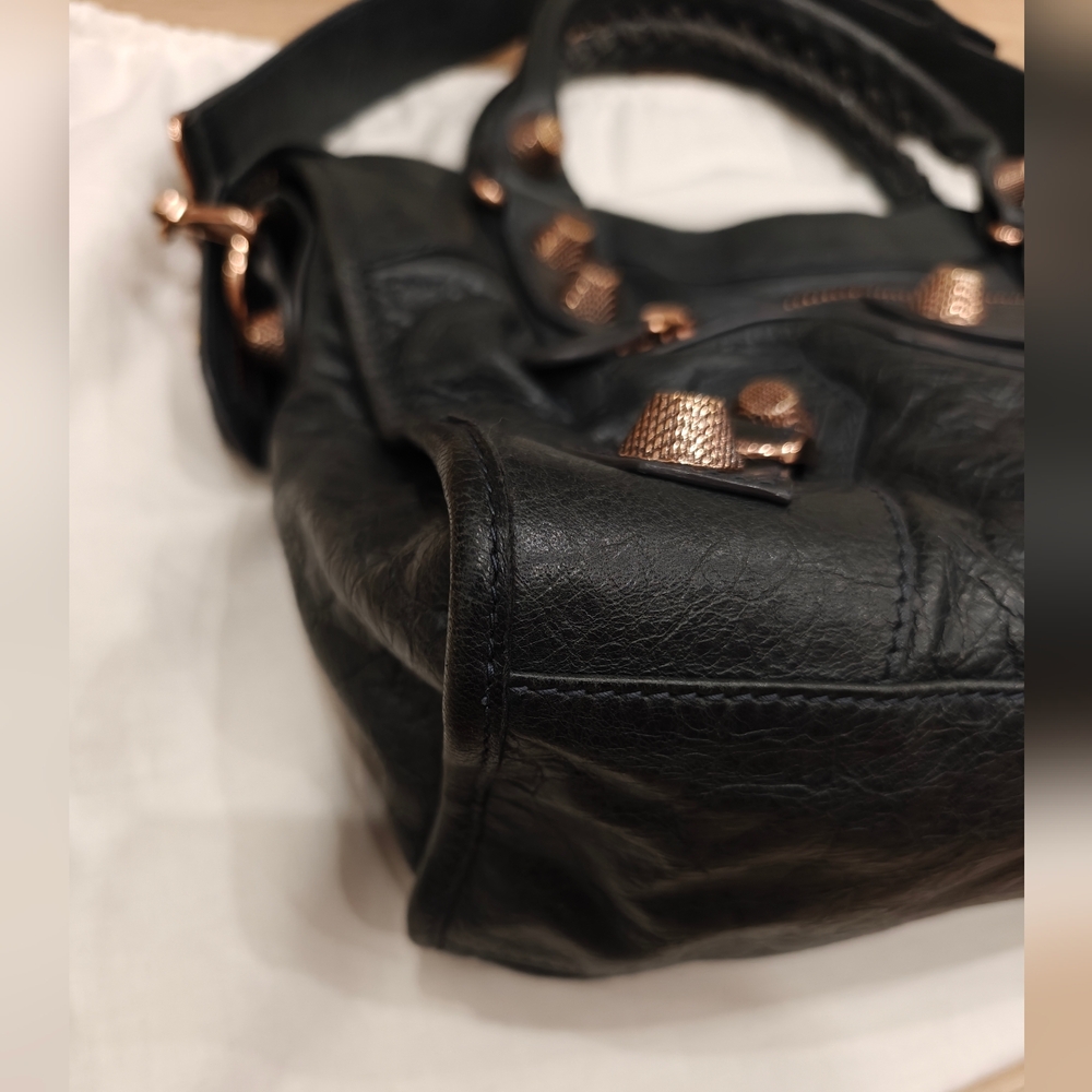 Balenciaga Giant City Bag With Rose Gold Hardware - Picture 9 of 14